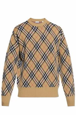 Burberry beżowy Sweter `Gregory`