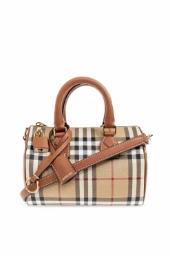 Burberry beżowy Torba do ręki