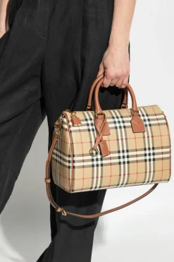 Burberry beżowy Torba do ręki