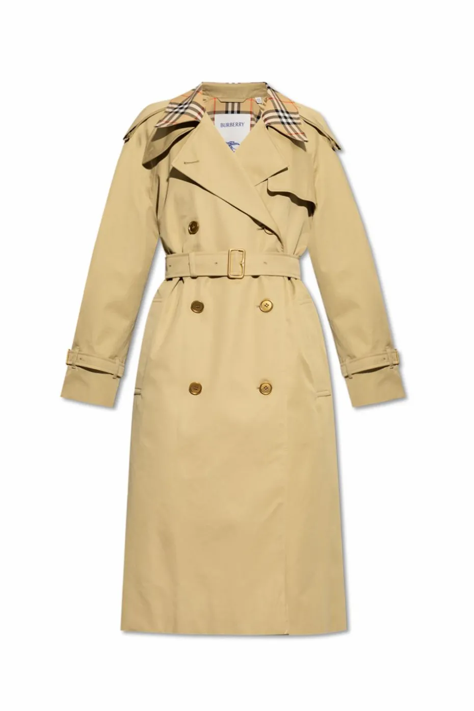Burberry beżowy Trencz `Castleford`