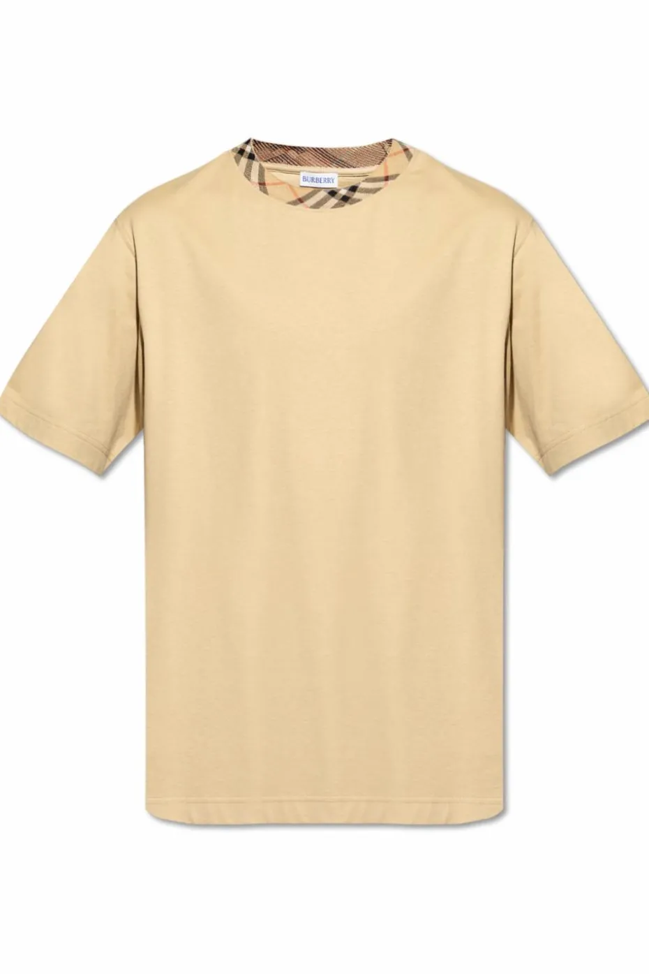 Burberry beżowy T-shirt `Rayan`