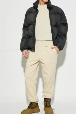 Burberry beżowy Wełniany sweter