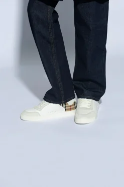 Burberry BIAŁY Buty sportowe ‘Stevie’
