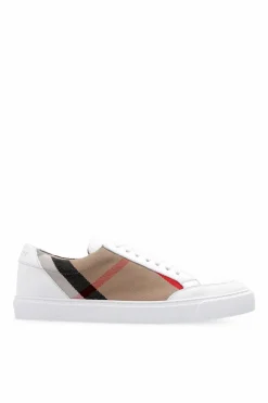 Burberry BIAŁY Buty sportowe ‘New Salmond’