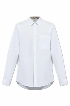 Burberry BIAŁY Koszula z logo