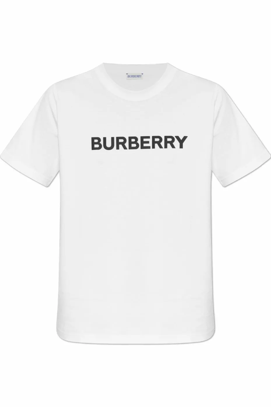 Burberry BIAŁY T-shirt z logo