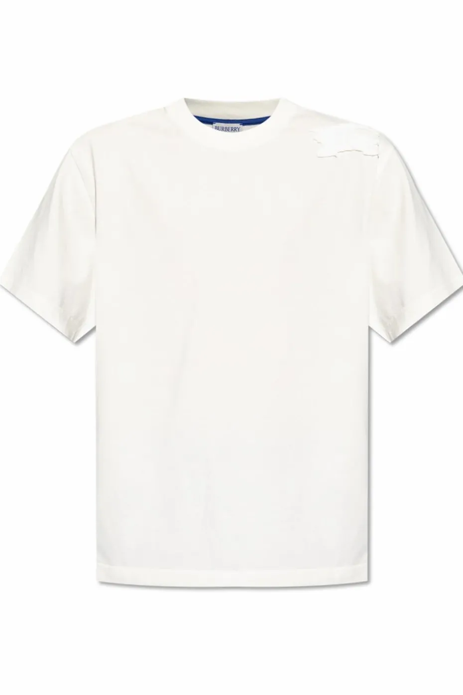 Burberry BIAŁY T-shirt z logo