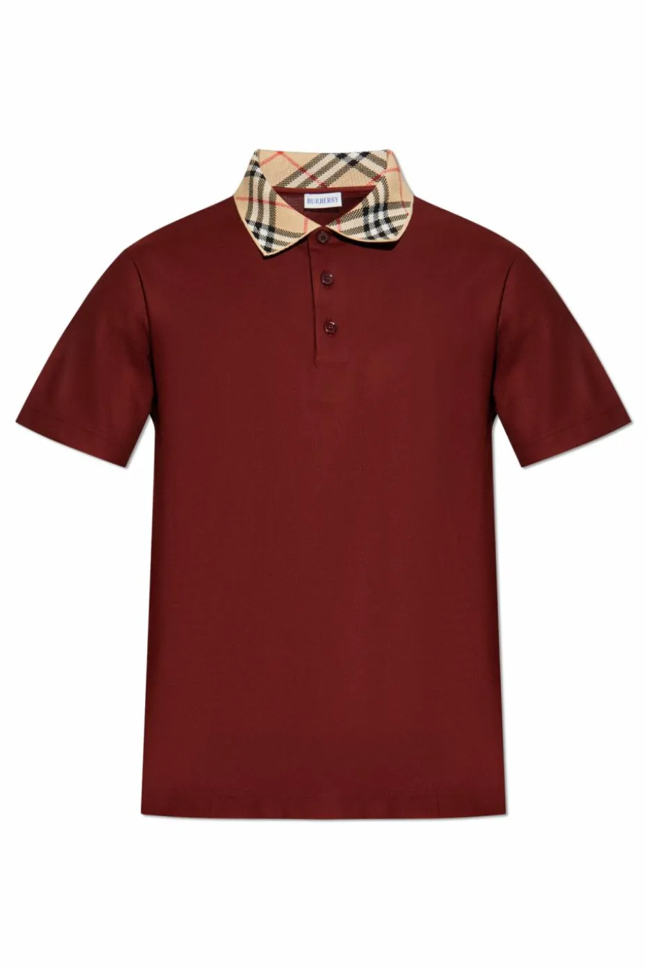 Burberry BORDO Bawełniane polo