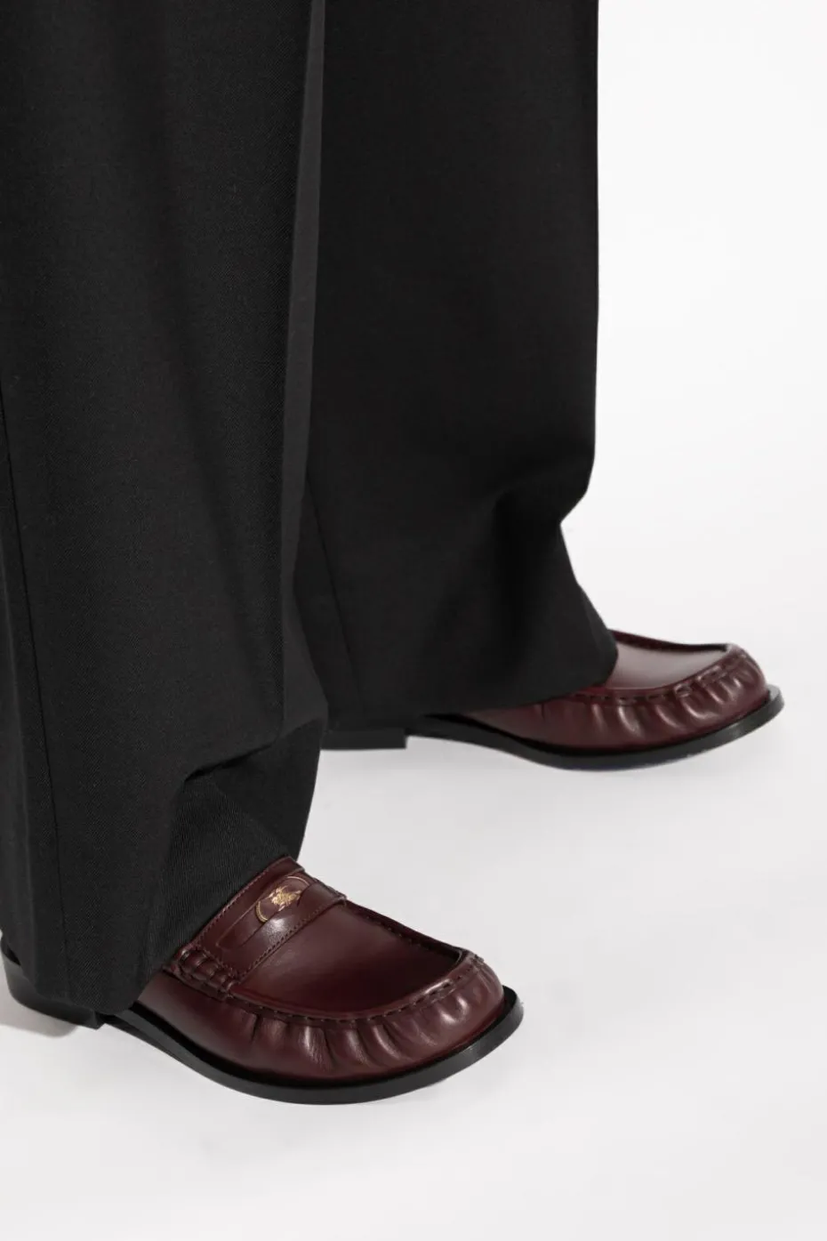 Burberry BORDO Skórzane buty