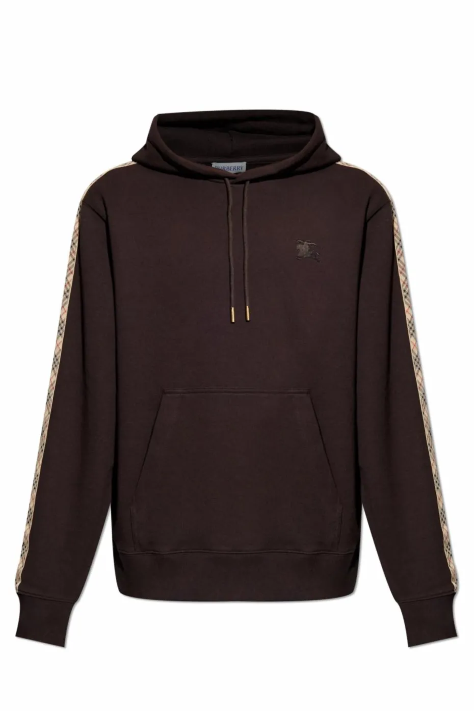 Burberry BRĄZOWY Bluza z kapturem