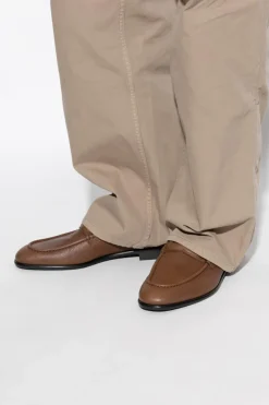 Burberry BRĄZOWY Buty `Pearl` typu `loafers`