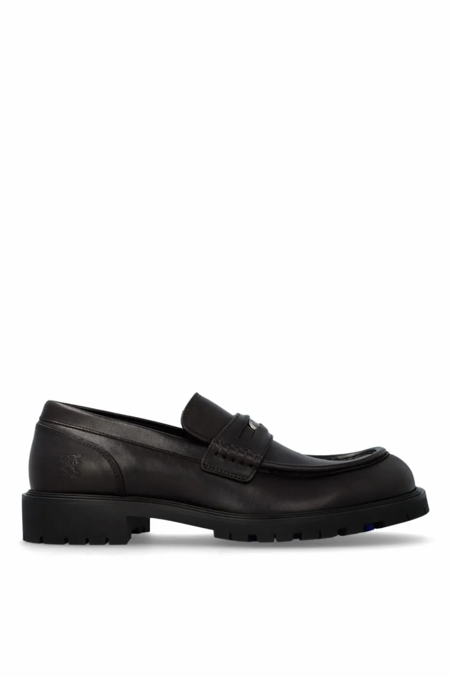 Burberry BRĄZOWY Buty `Rouge` typu `loafers`