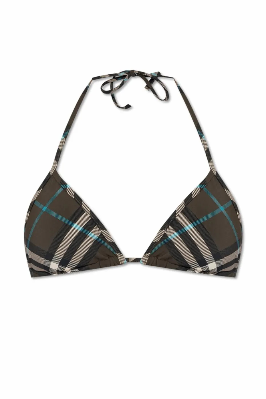 Burberry BRĄZOWY Góra od kostiumu kąpielowego