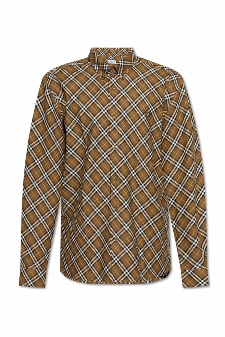 Burberry BRĄZOWY Koszula ze wzorem w kratę