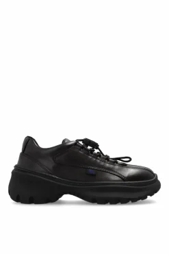 Burberry BRĄZOWY Skórzane buty