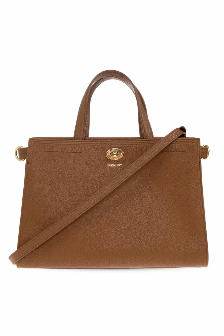 Burberry BRĄZOWY Torba do ręki