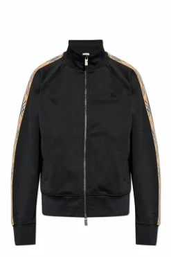 Burberry CZARNY Bluza ze stójką