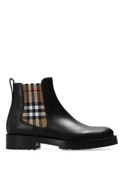 Burberry CZARNY Botki 'Allostock'