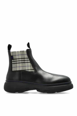 Burberry CZARNY Botki ‘Creeper’