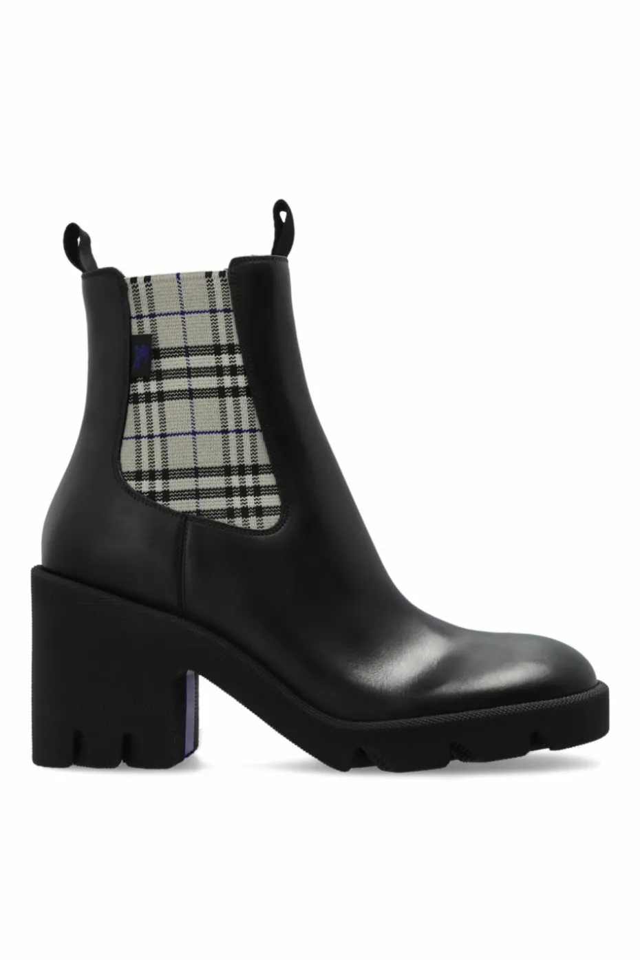 Burberry CZARNY Botki na obcasie `Stride`