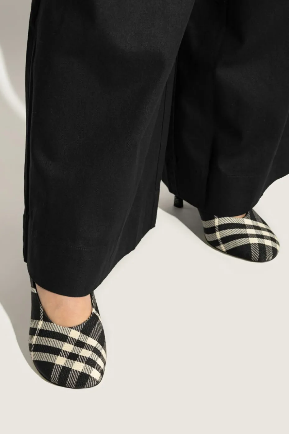 Burberry CZARNY Buty na obcasie ‘Baby’