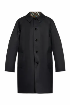 Burberry CZARNY Dwustronny płaszcz