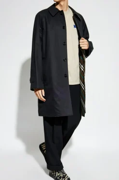 Burberry CZARNY Dwustronny płaszcz