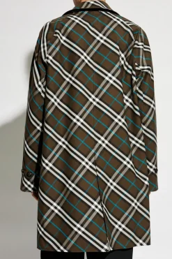 Burberry CZARNY Dwustronny płaszcz