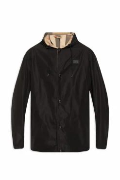 Burberry CZARNY Dwustronna kurtka ‘Elmhurst’