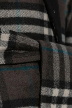 Burberry CZARNY Dwustronny płaszcz
