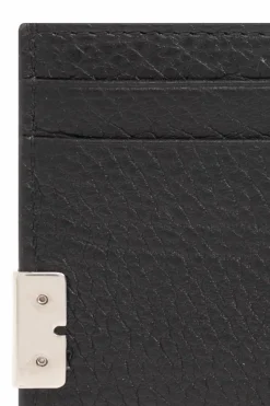 Burberry CZARNY Etui na karty z logo