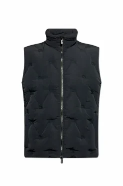 Burberry CZARNY Kamizelka z logo