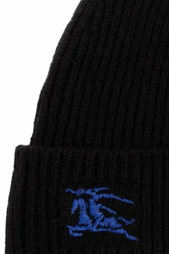 Burberry CZARNY Kaszmirowa czapka