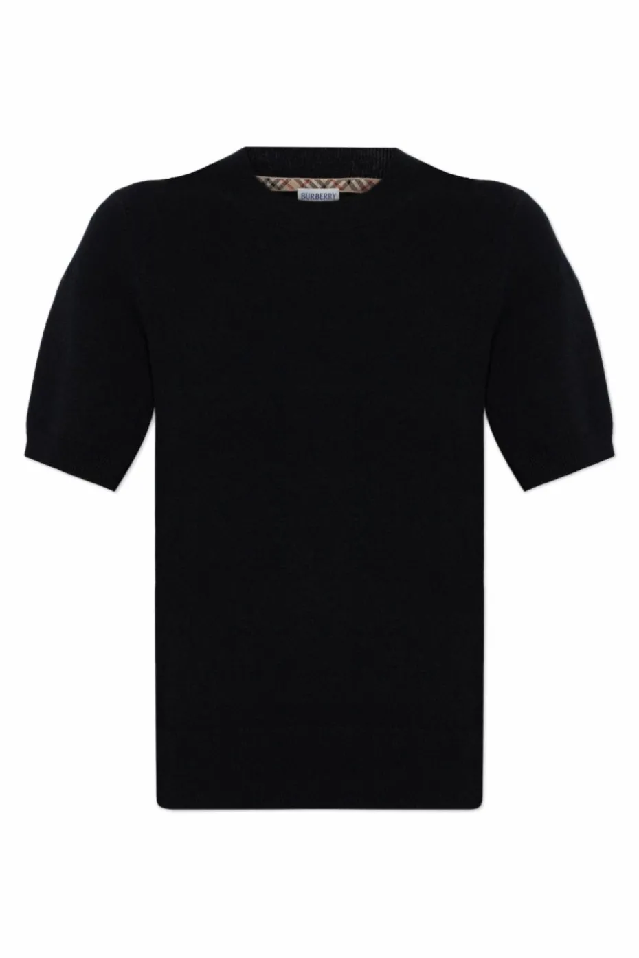 Burberry CZARNY Kaszmirowy top