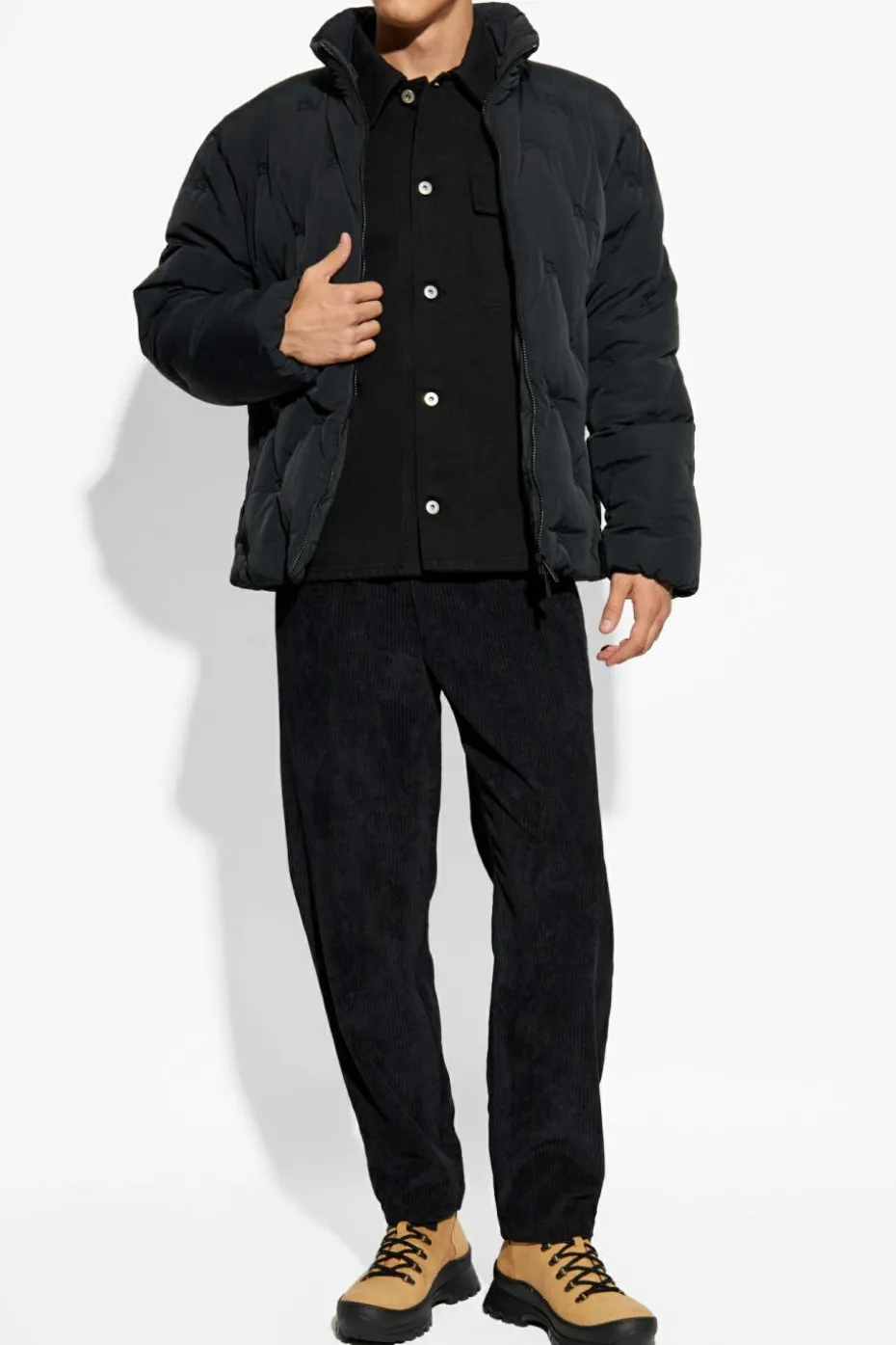 Burberry CZARNY Kurtka z logo