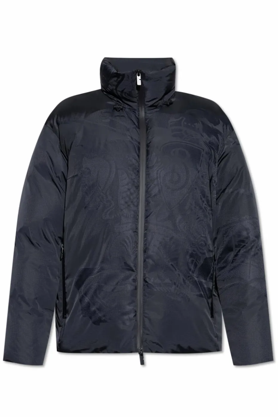 Burberry CZARNY Kurtka puchowa z monogramem
