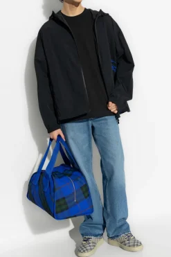 Burberry CZARNY Kurtka z kapturem