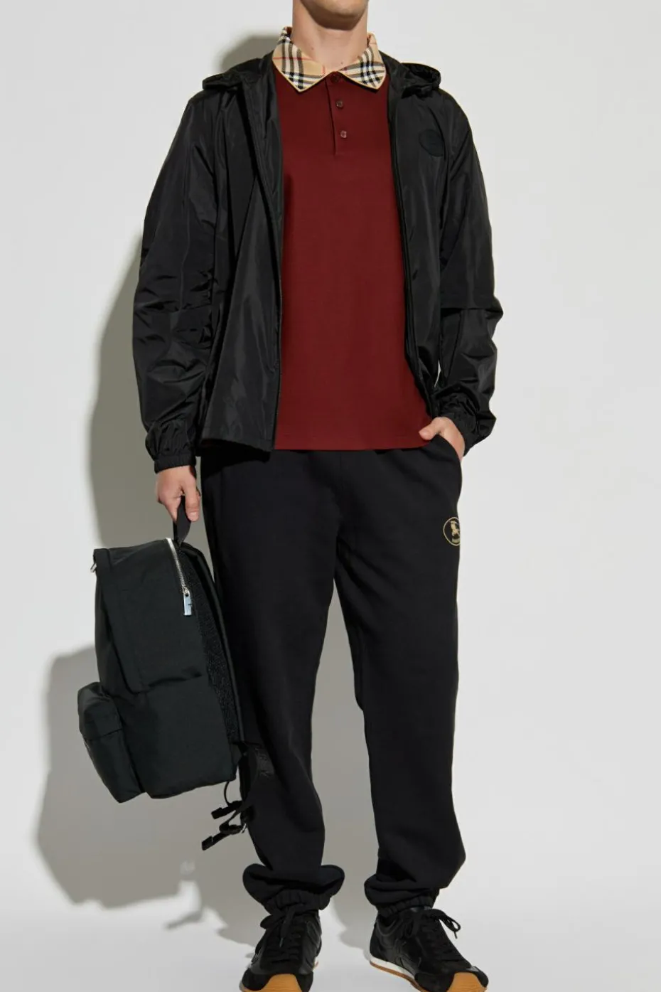 Burberry CZARNY Lekka kurtka `Newport`