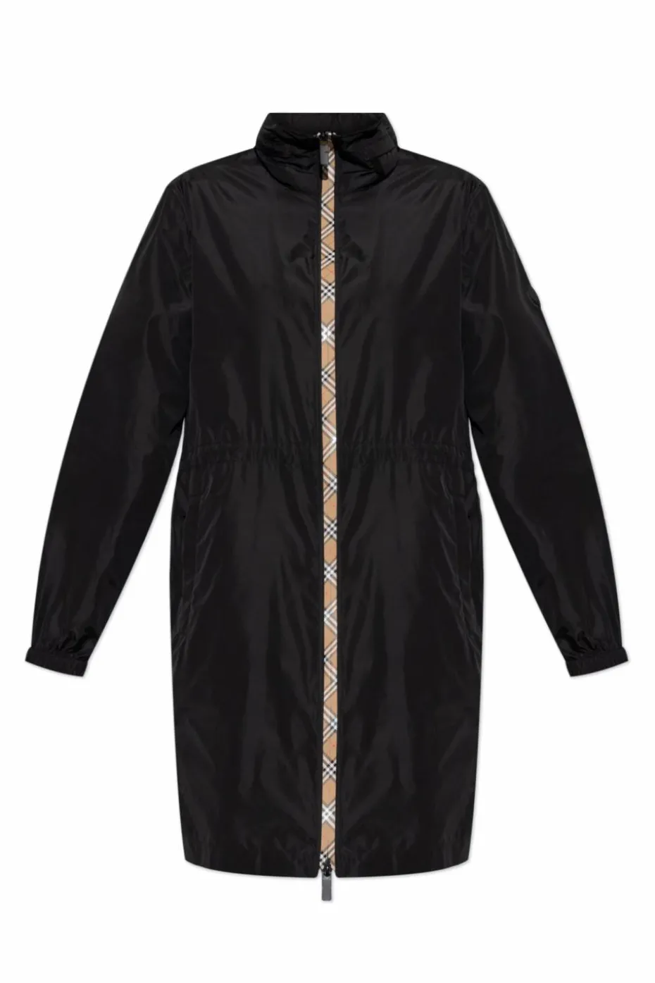 Burberry CZARNY Parka