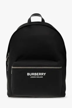 Burberry CZARNY Plecak z logo