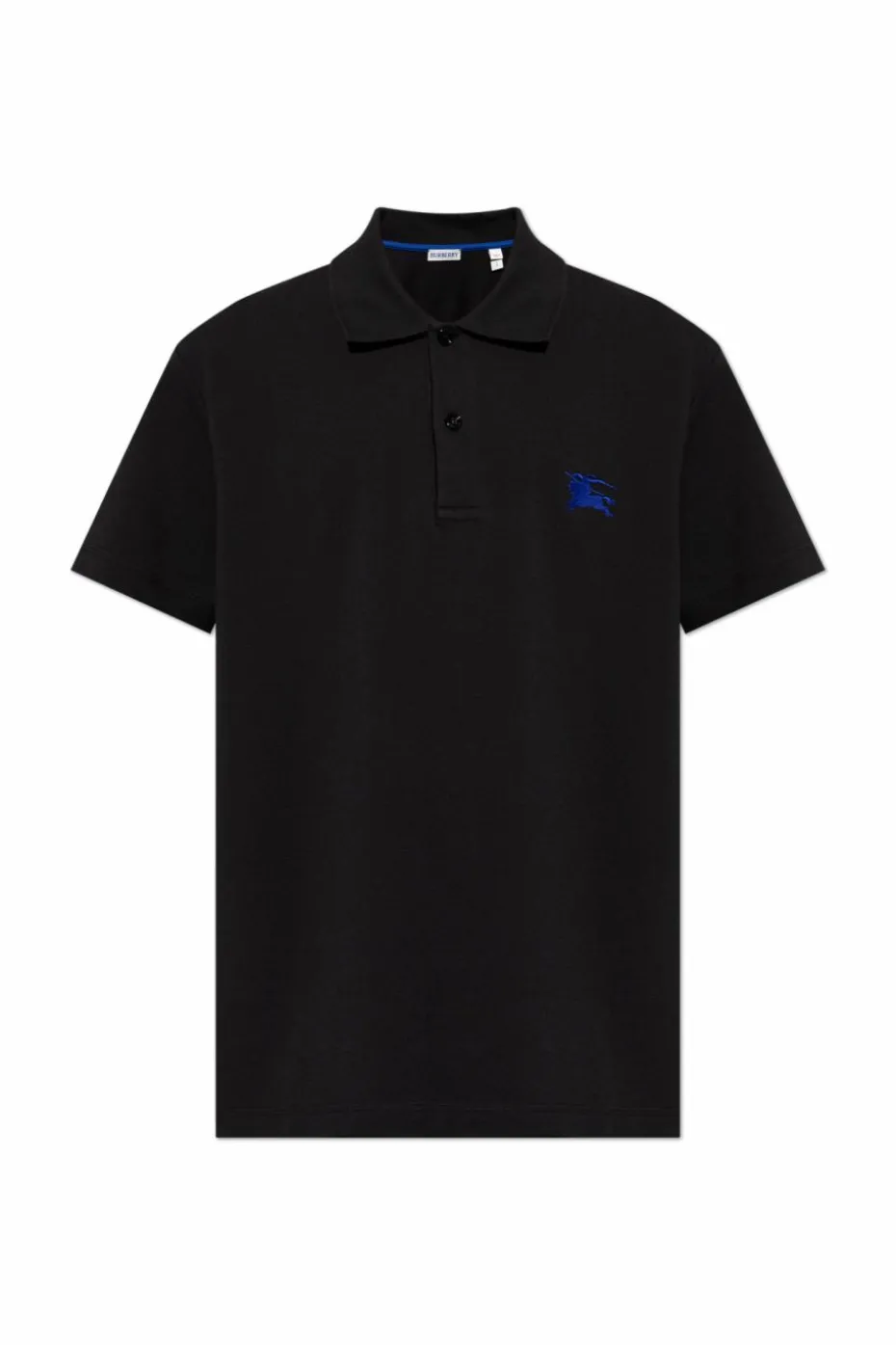 Burberry CZARNY Polo z logo