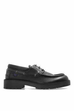 Burberry CZARNY Skórzane buty `Raft`