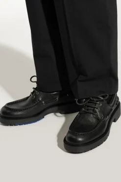 Burberry CZARNY Skórzane buty `Raft`