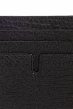 Burberry CZARNY Skórzane etui na karty