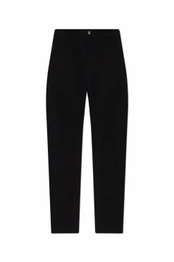 Burberry CZARNY Spodnie w kant `Charlston`