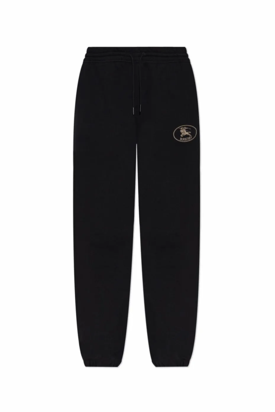 Burberry CZARNY Spodnie z logo