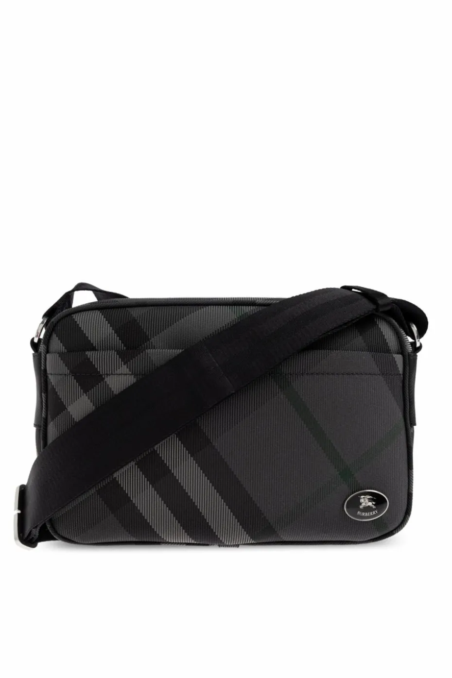 Burberry CZARNY Torba na ramię `Grid Slim`