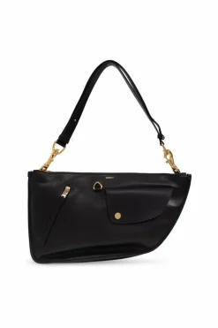Burberry CZARNY Torba na ramię `Shield`