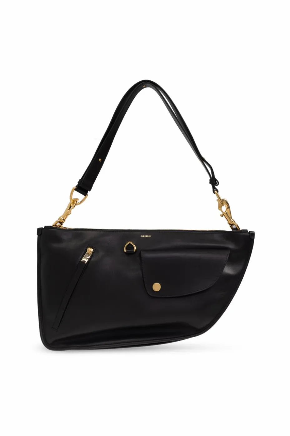 Burberry CZARNY Torba na ramię `Shield`