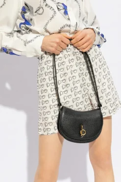 Burberry CZARNY Torba na ramię ‘Mini Rocking Horse’
